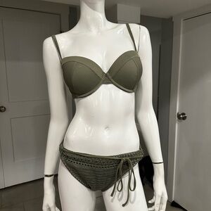 Abercrombie & Fitch Olive Bikini